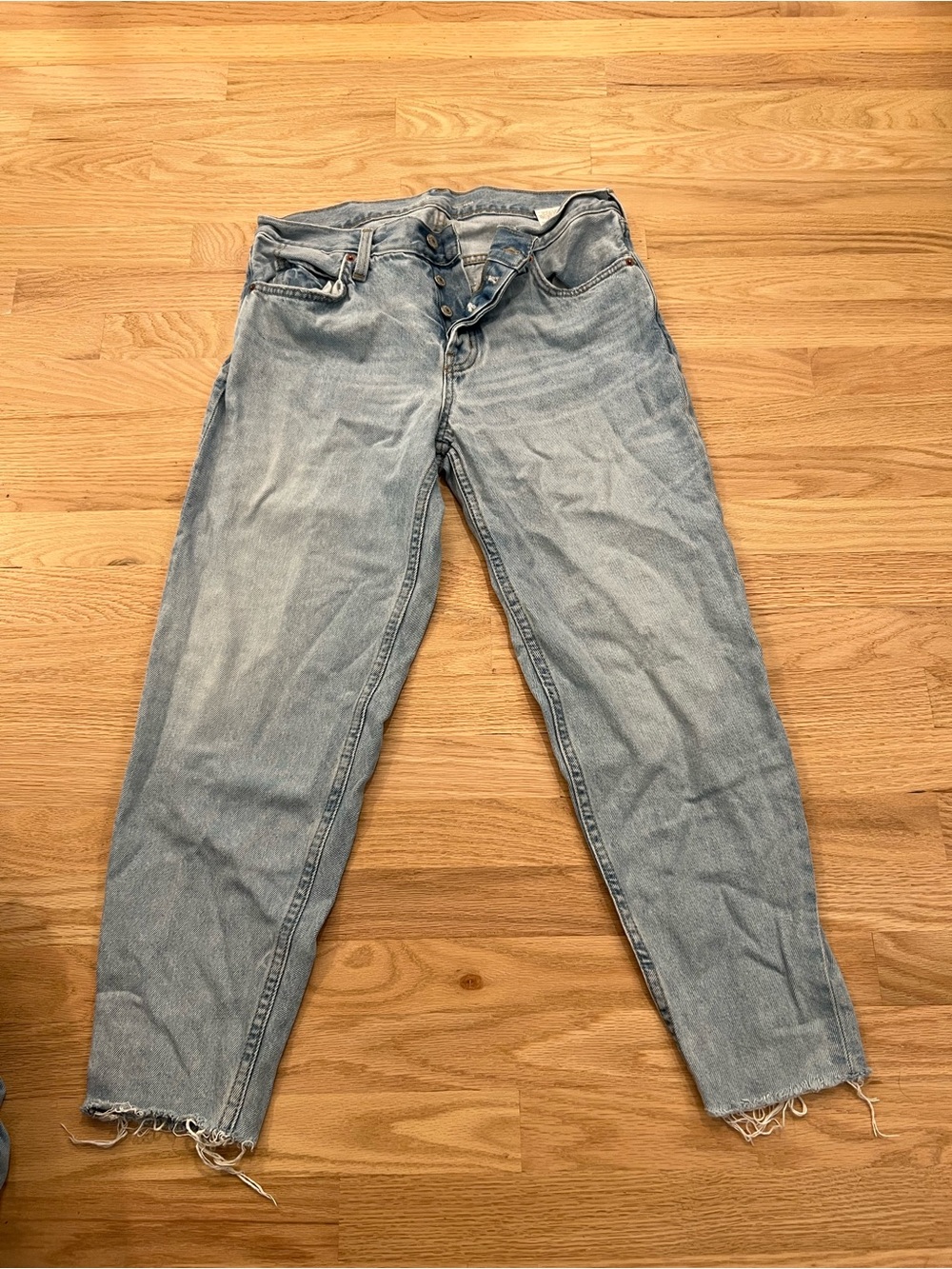 Old Navy Light Blue Boyfriend Jeans